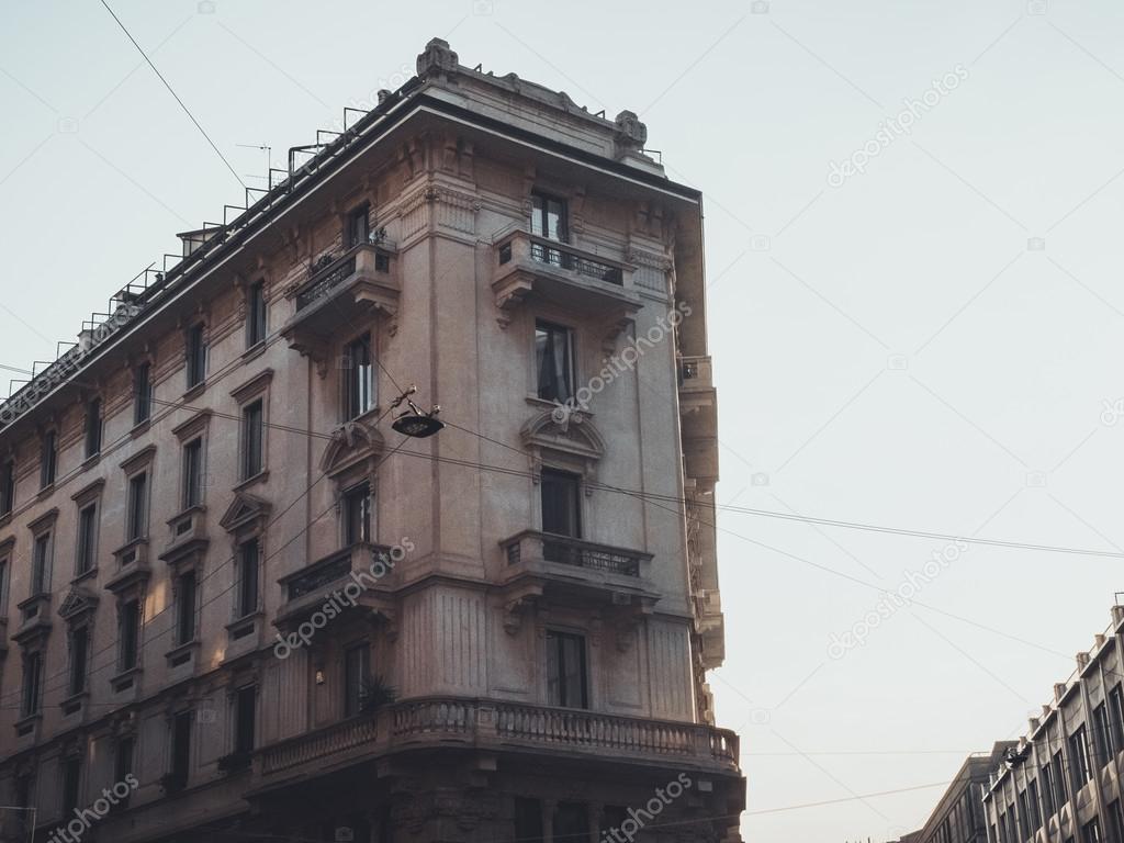 very old apartment building