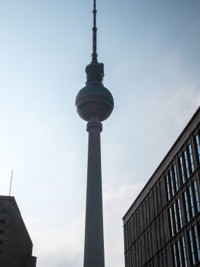 TV-Almanya fernsehturm Berlin alexanderplatz, kulede