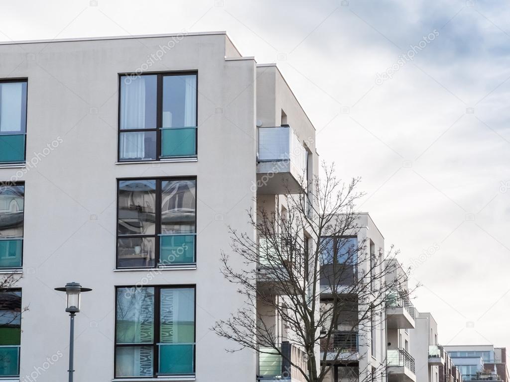 Low Rise Apartment Buildings with Balconies