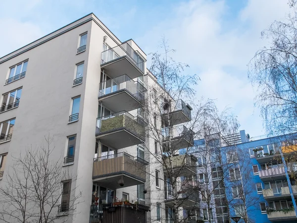 Apartamente Low Rise în cartierul rezidențial — Fotografie, imagine de stoc