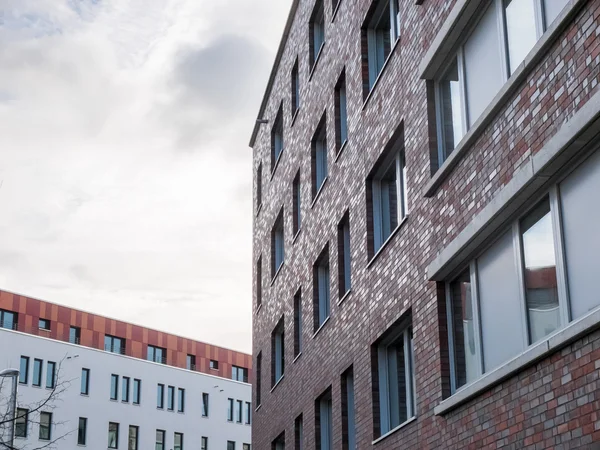 Edificios Modernos Exteriores en el Barrio Urbano — Foto de Stock