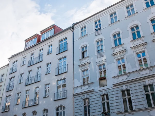 Pared de edificios de apartamentos — Foto de Stock