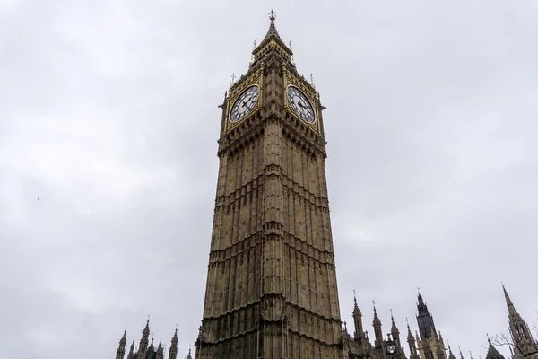Big Ben Clock Tower vnější fasáda — Stock fotografie
