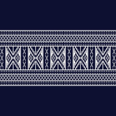 Geometrik etnik desen