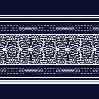 Geometrik etnik desen