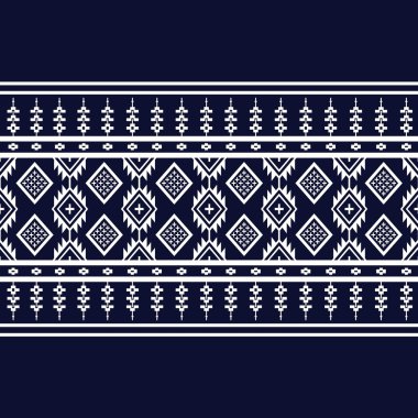 Arka plan veya duvar kağıdı için geometrik etnik desen tasarım.