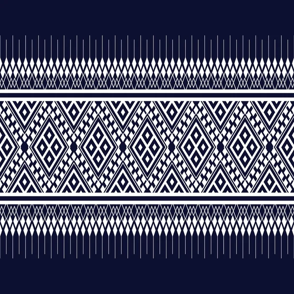 Geometrische ethnische Muster für Hintergrund oder Tapete. — Stockvektor