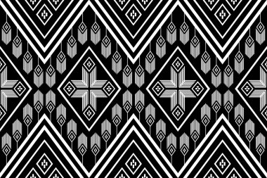 Arka plan veya duvar kağıdı için geometrik etnik desen tasarım.