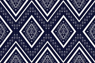 Arka plan veya duvar kağıdı için geometrik etnik desen tasarım.