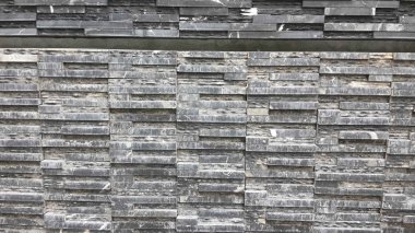 Siyah ve beyaz duvarların arka plan deseni.