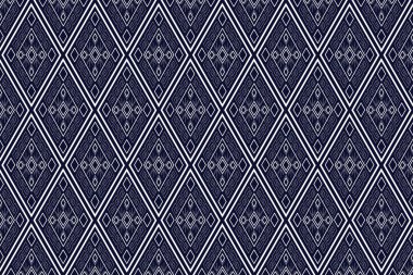 Geometrik etnik desen