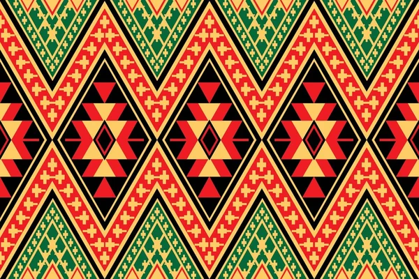 Geometrik etnik desen