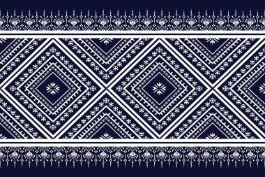 Geometrik etnik desen