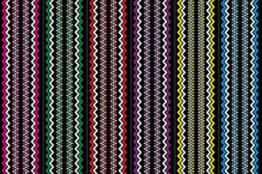 Geometrik etnik desen