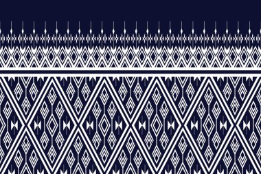 Geometrik etnik desen