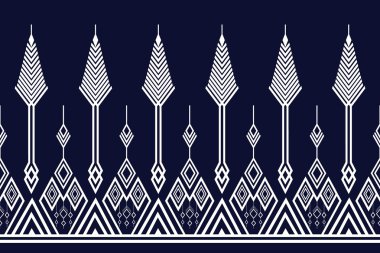 Geometrik etnik desen