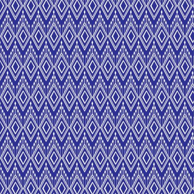 Geometrik etnik kalıp geleneksel arka plan, halı, duvar kağıdı, giysi, ambalaj, Batik, kumaş, sarong, Vektör illüstrasyon nakış tarzı.