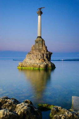 Scuttled Warships Monument in Sevastopol clipart