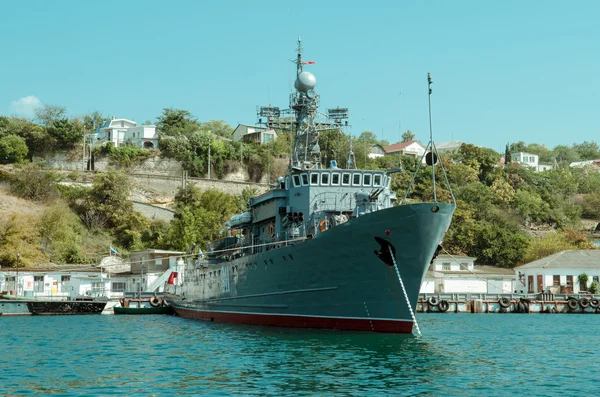 Военный корабль 911 — стоковое фото