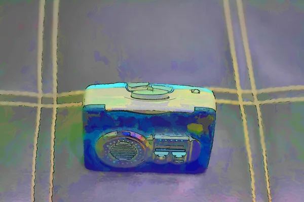 Cassette Radio 19Ème Siècle — Photo