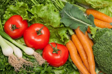 Pazar taze sebze topluluğu