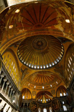 İstanbul 'daki hagia sou camii manzaralı, hindi.