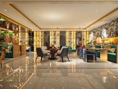 3D RESTAURANT İŞARETİ