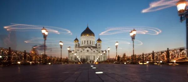 Catedral de Cristo Salvador Moscou — Fotografia de Stock