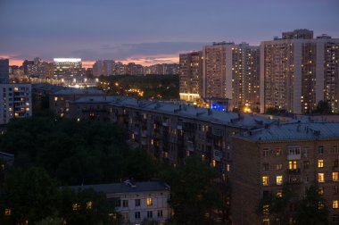 Moskova Üstten Görünüm