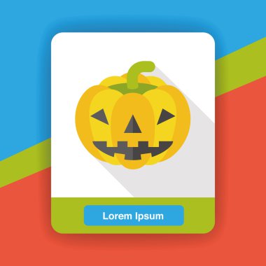 Kabak düz simgesi simgesi öğesi