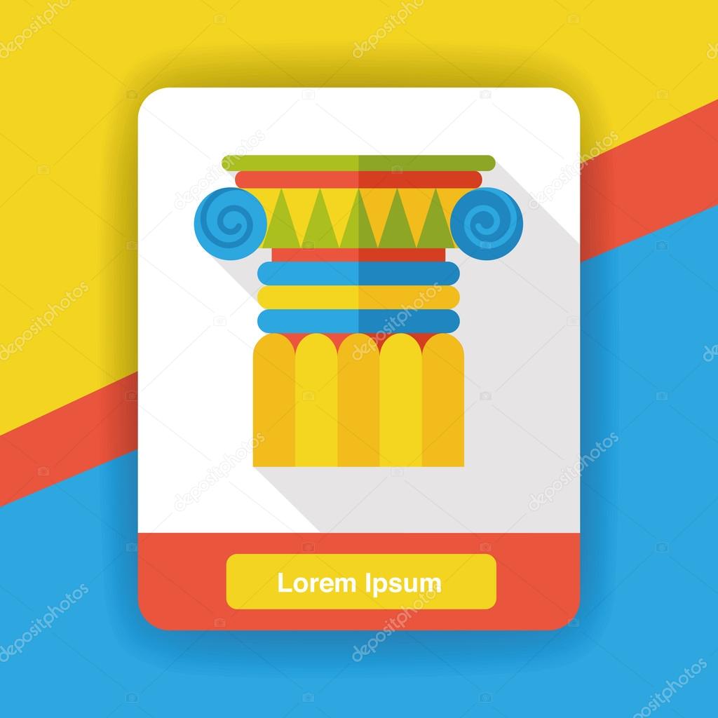 Vector illustration, flat icon element.