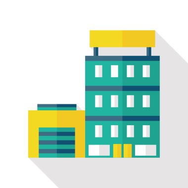 Yapı Tema daire öğeleri çizgi film