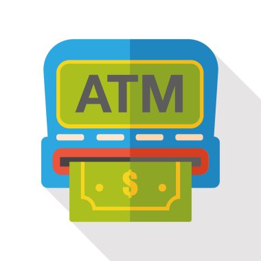 Atm Düz Simgesi