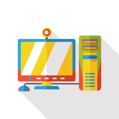 Bilgisayar Düz Simgesi