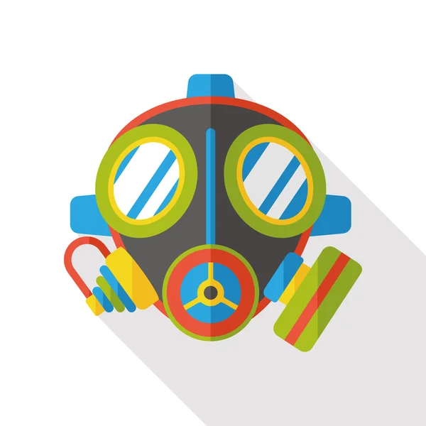 Gas masks flat icon Vector Graphics