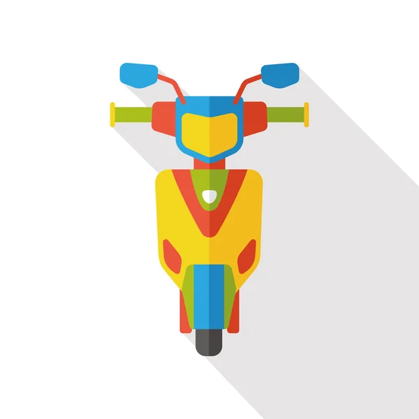 Icône plate moto — Image vectorielle