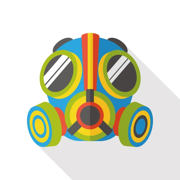 Gas masks flat icon Royalty Free Stock Illustrations
