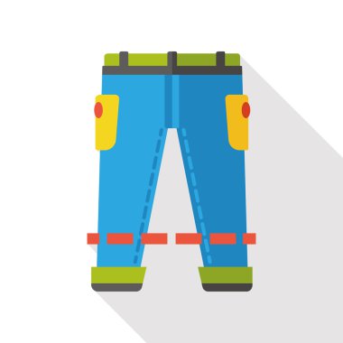 elbise pantolon düz simgesi