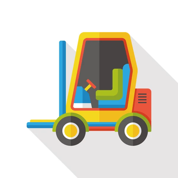 transportation truck flat icon