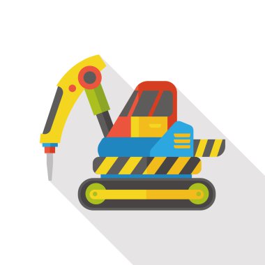 kamyon taşımacılığı düz simgesi