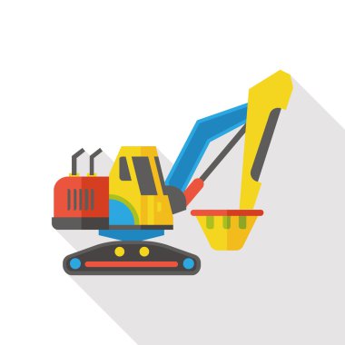 kamyon taşımacılığı düz simgesi