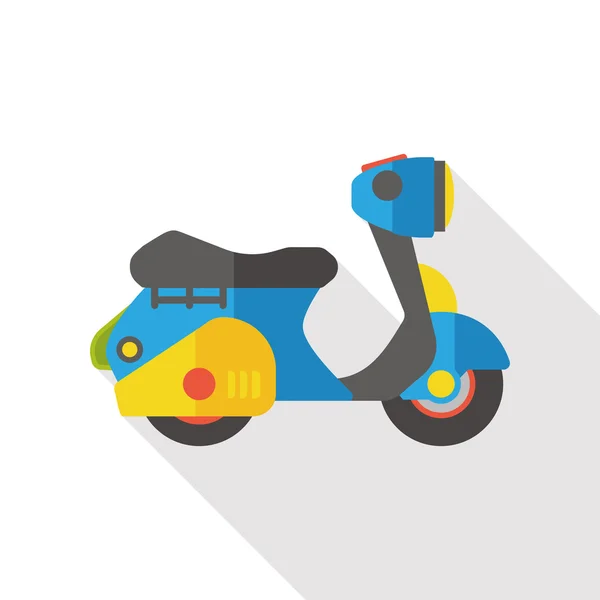 transportation motorcycle flat icon