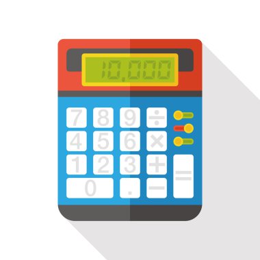 kredi kartı makine düz simgesi