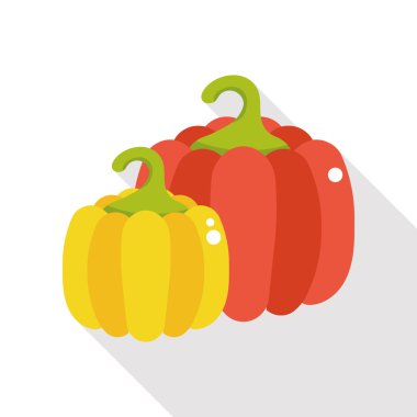 sebze kabak düz simgesi