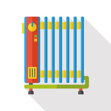 Vantilatör düz simgesi