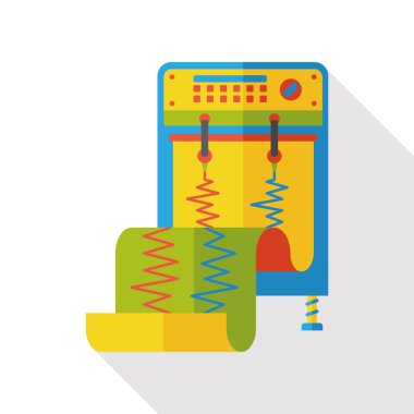 Bilimsel aletler düz simgesi