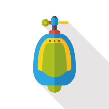 banyo tuvalet düz simgesi