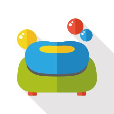 temiz sabun düz simgesi