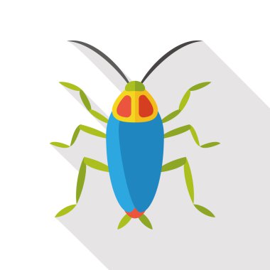 böcek böcek düz simgesi simgesi öğesi