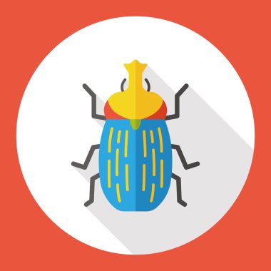 böcek böcek düz simgesi simgesi öğesi